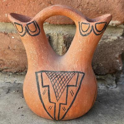 Tesuque Wedding Vase by A. SWAZO