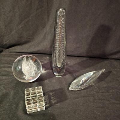 Kosta Lindstrand Clear Glass Art (LR-JS)