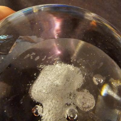 Kosta Lindstrand Clear Glass Art (LR-JS)