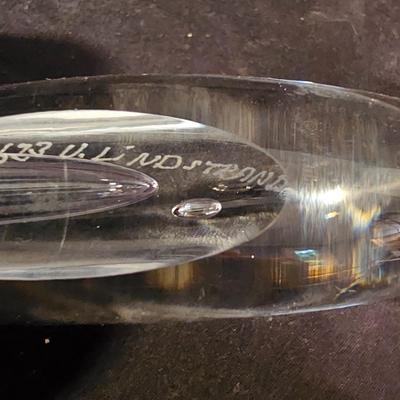 Kosta Lindstrand Clear Glass Art (LR-JS)