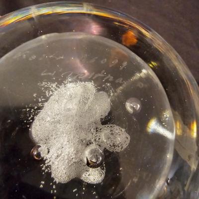 Kosta Lindstrand Clear Glass Art (LR-JS)