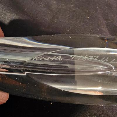 Kosta Lindstrand Clear Glass Art (LR-JS)