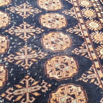 2 Hand Knotted Wool Rugs Pakistan 5'5" x 3' 2"