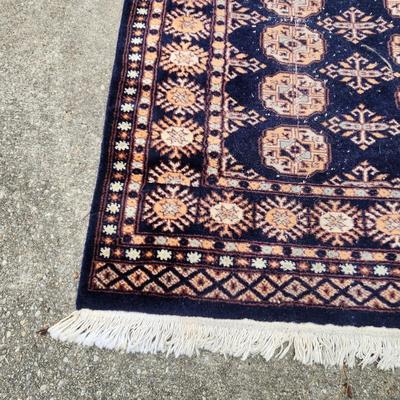 2 Hand Knotted Wool Rugs Pakistan 5'5" x 3' 2"