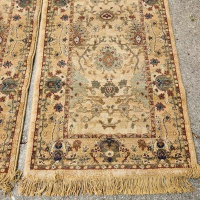 2 Runners Odyssey Rug Collection Made in Egypt 6'2" x26"