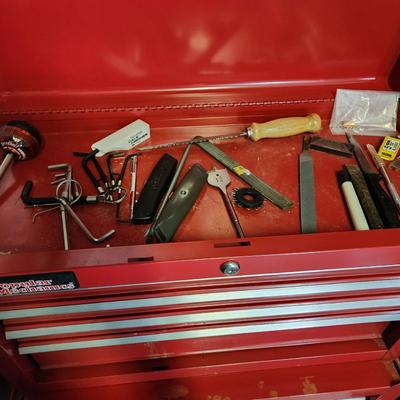 Popular Mechanics Tool Chest on Casters Includes some tools