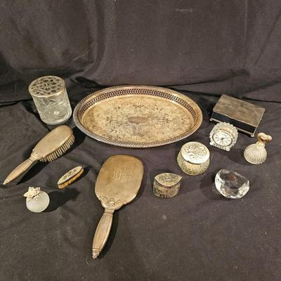 Assorted Vanity Items with Sterling (LR-JS)