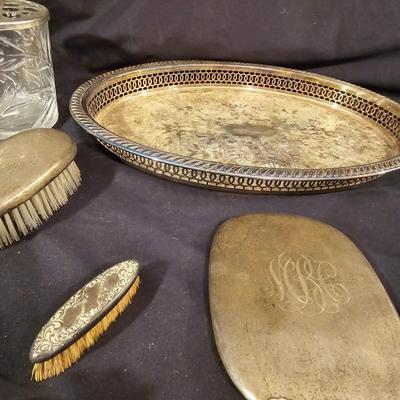 Assorted Vanity Items with Sterling (LR-JS)