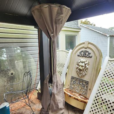 Fire Sense Patio Deck Heater with Cover