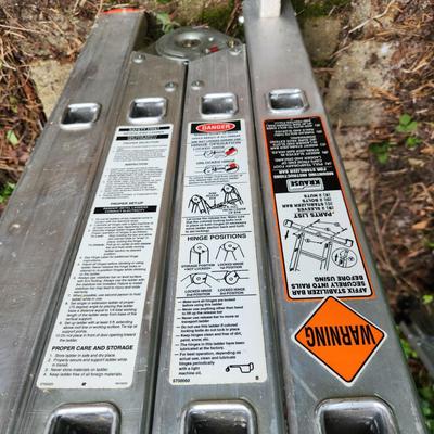 Krause MultiMatic Extra Heavy Industrial 16ft Ladder 300lbs