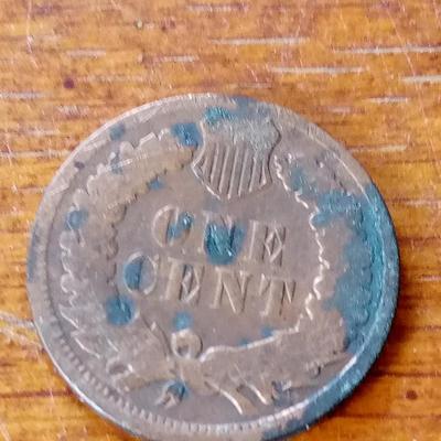 LOT 38 1892 INDIAN HEAD PENNY