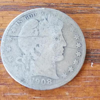LOT 47 EARLY SILVER HALF DOLLAR