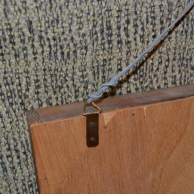 Small Vintage/Antique Typeset Knick Knack Wall Hanging Shelf
