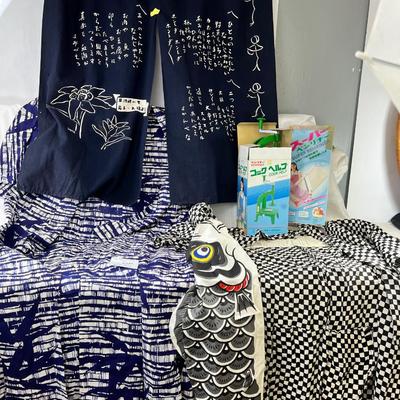 Vintage Kimonos,Japanese cooking tools