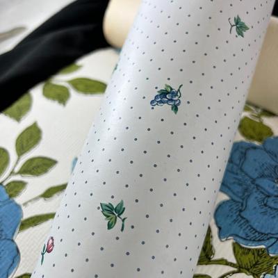 Rolls of 1970s or earlier wall paper