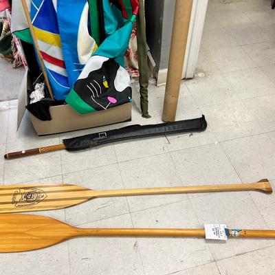 Parasols, Pool Sticks and Paddles