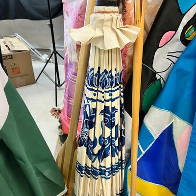 Parasols, Pool Sticks and Paddles