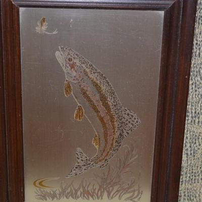 Vintage “Rainbow Rising” by William Hallet Signed Original Etching with COA 14.25”x10”
