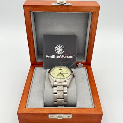 LOT 24: Smith & Wesson Watch In Box