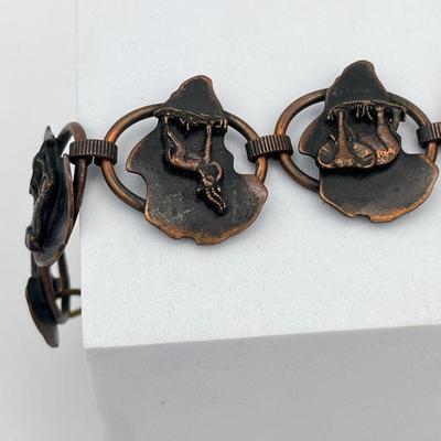 LOT 29: Vintage Copper Jewelry - 18” Bracele