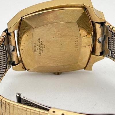 LOT 33: Vintage Bulova Accutron 10K RGP Watch