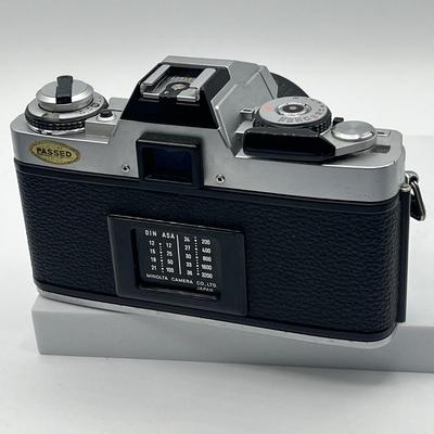 LOT 99: Minolta XG-M Film Camera plus Lenses including 500mm Zoom