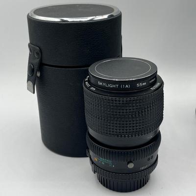 LOT 100: Collection of Camera Lenses with Cases - Minolta and More