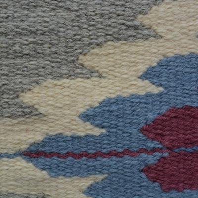 Vintage Southwestern 100% Wool Hand Woven El Paso Saddleblanket Co. Mexico 61”x28.5”