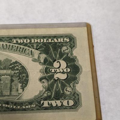 1963 Two Dollar Bill Red Seal Note