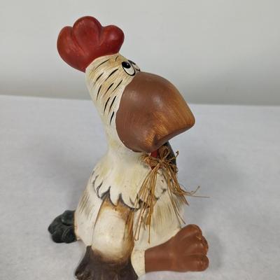 Resin Hand Painted Chicken