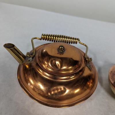 Copper Teapots 1 Made In Holland
