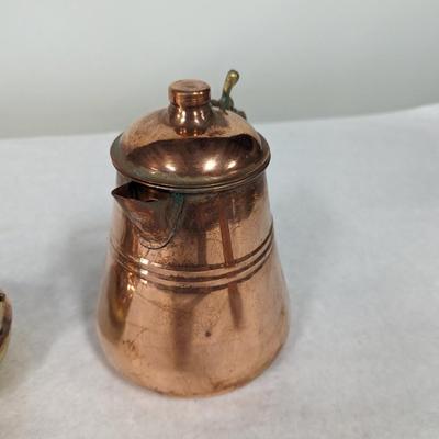 Copper Teapots 1 Made In Holland
