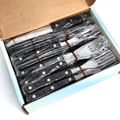 Ronco Showtime Stainless Steel Flatware - 5 Piece Service for 8 - Brand New in the Box