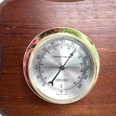 MCM Springfield Barometer with Original Booklet and Key