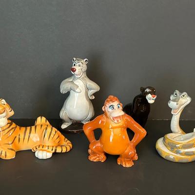 LOT 11: Vintage Disney The Jungle Book Porcelain Figurines Made in Japan