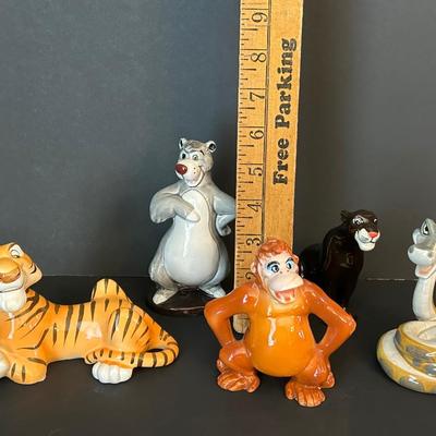 LOT 11: Vintage Disney The Jungle Book Porcelain Figurines Made in Japan