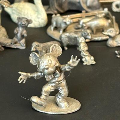 LOT 16: Pewter Miniatures Collection