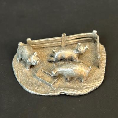 LOT 16: Pewter Miniatures Collection