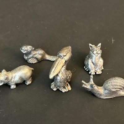 LOT 20: Pewter Miniatures