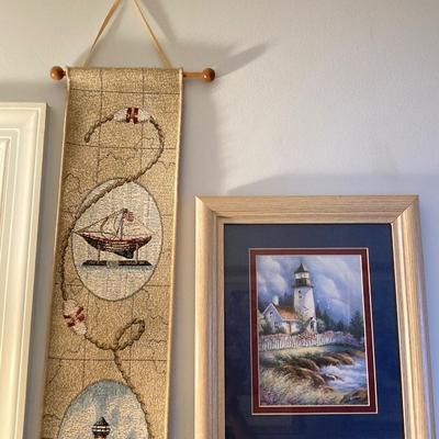LOT 61: Nautical Themed Decorative Collection