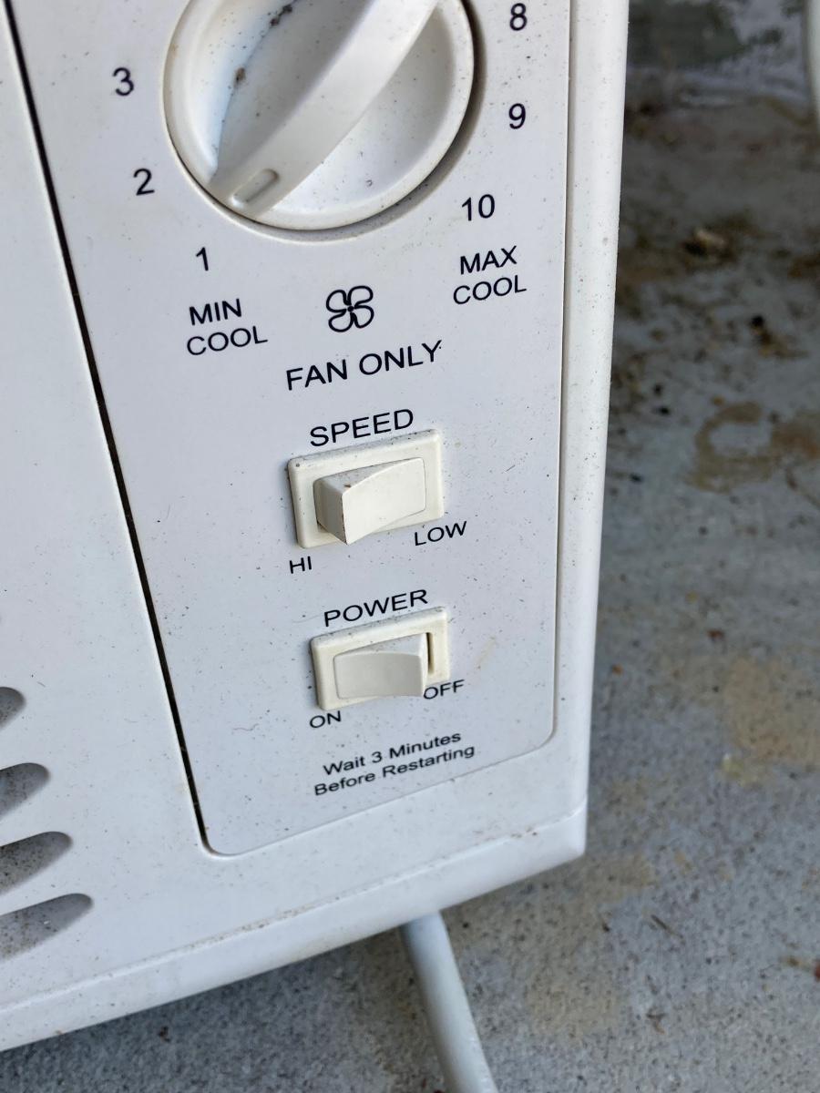 LOT 68 Haier Room Air Conditioner Model HWF05XCRL