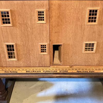 LOT 69: Handcrafted Wooden Doll House
