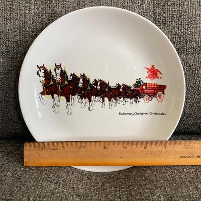 LOT 97: Vintage Collectible Plates - The Blue Boy, Master Simpson, The Red Boy, Davy Crockett, Budweiser Clydesdales and More