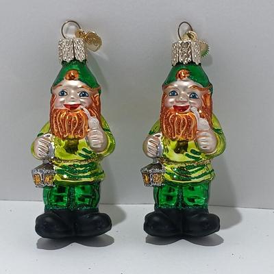 LOT 113: Eight Old World Christmas St. Patrick's Day / Irish-Themed Ornaments