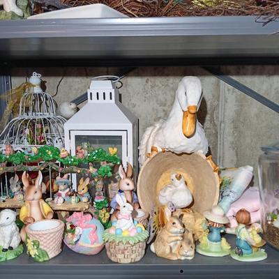 LOT 126: Large Collection of Easter & Spring Themed Decor
