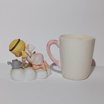 LOT 132: Vintage Huckleberry Hound and Yogi Bear Silver Plated Spoons w/ Kewpie Baby Figurine, Franklin Mint Figurine & More