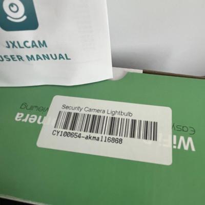 JXLCAM Wi-Fi Panorama Camera Lightbulb