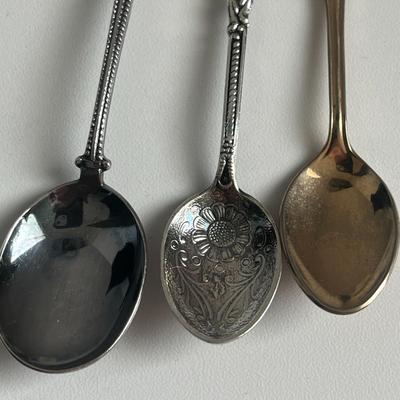 3 Piece Collector Spoon Set