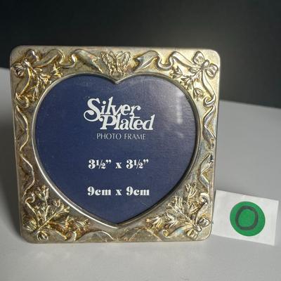 Silver-Plated Photo Frames