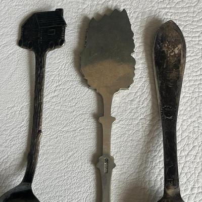 Assorted 3-Piece Silver Spoons